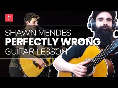 🎸Perfectly Wrong Guitar Lesson - How To Play Perfectly Wrong By Shawn Mendes