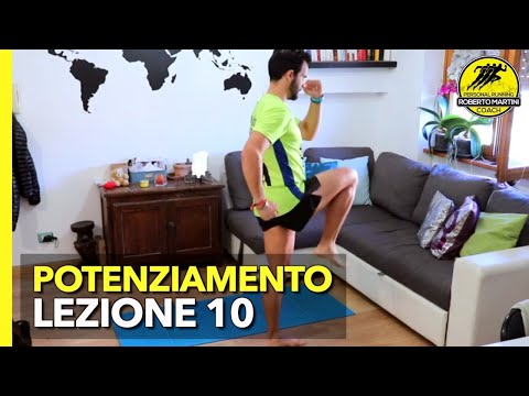 Allenamento per la Corsa a casa - GAMBE + CARDIO - Avanzato - Lezione 10