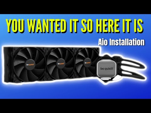 How to install an AIO CPU Cooler How To Guide