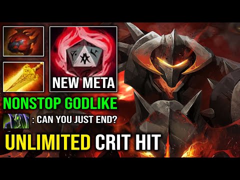 NONSTOP GODLIKE CRIT 1v5 Radiance Chaos Knight 100% Unstoppable Carry NEW Meta Dota 2