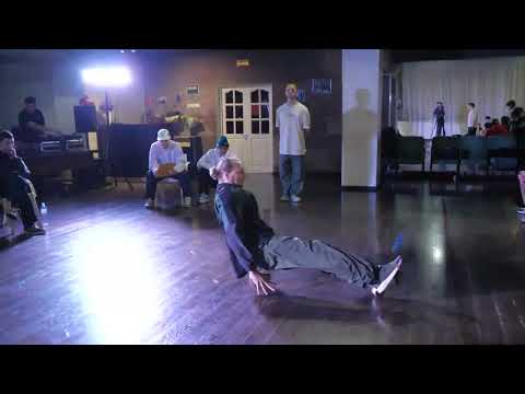 pro 1x1 semifinal bboy PJ vs SpaceUp vs Stafish - "ALL OPTION" break dance battle