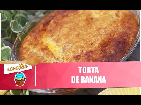 Faça uma espetacular torta de banana com chef Douglas Santos - 20/07/20