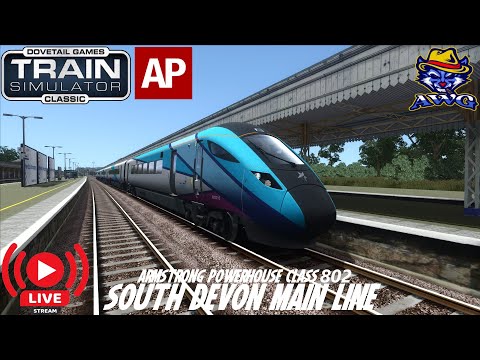 Train Simulator LIVE | South Devon Main Line With Armstrong Powerhouse Class 802 (23/11/22)