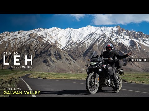 DELHI TO LEH NON STOP IN 26 HRS | EP-01| DELHI-MANALI-LEH | LADAKH GALWAN VALLEY RIDE 2025