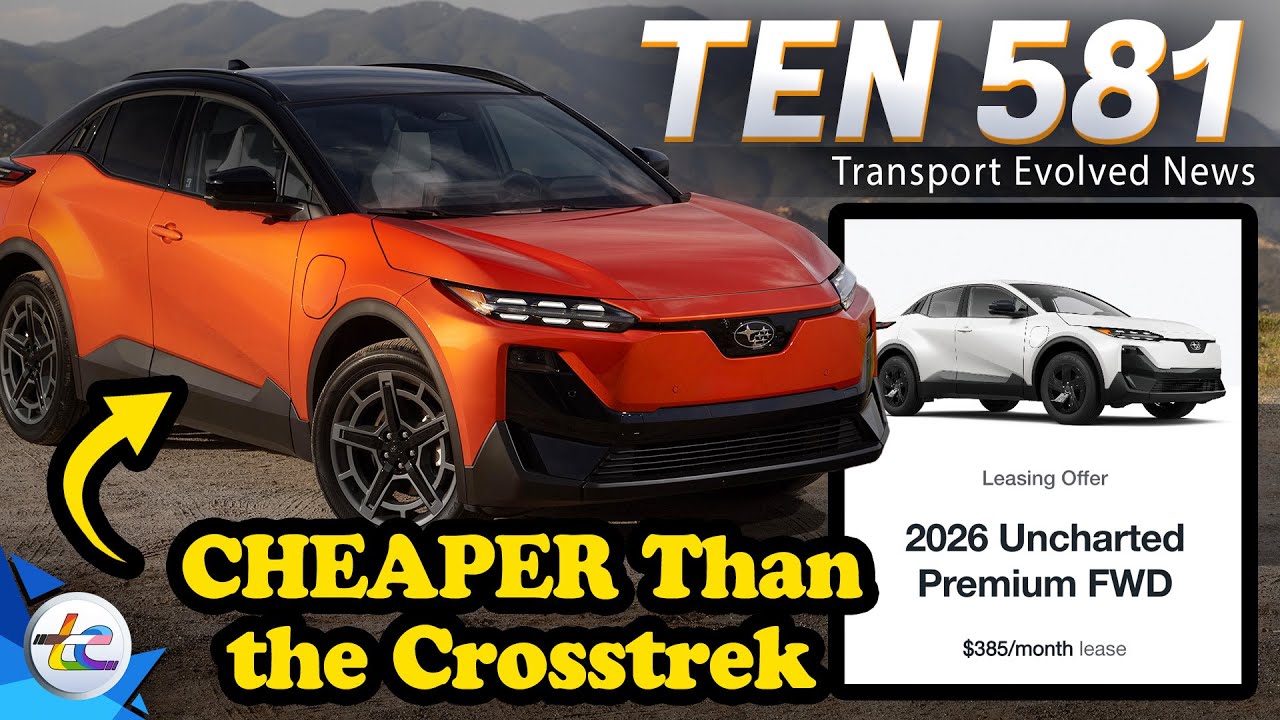TEN 581 | Lexus TZ, Subaru Lease Deals & The Plug-In That Actually Floats!