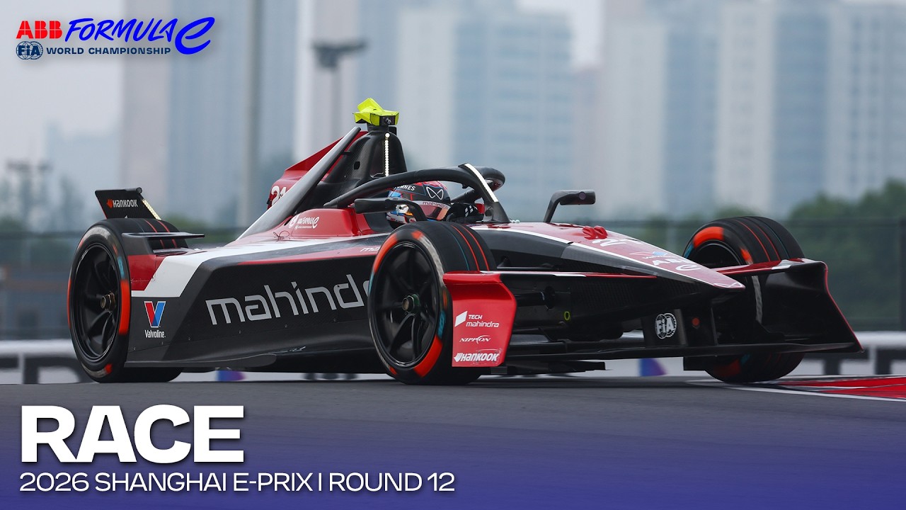 LIVE | Race | 2026 Shanghai E-Prix Round 12 | Formula E