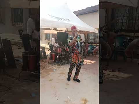 Okechukwu Jakota performing in Ogwashi-Uku Delta State, Nigeria