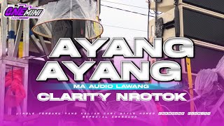 Download lagu DJ AYANG AYANG VIRAL TIKTOK || COCOK BUAT CEKSOUND FULL BASS CLARITY 2025 #onemini mp3