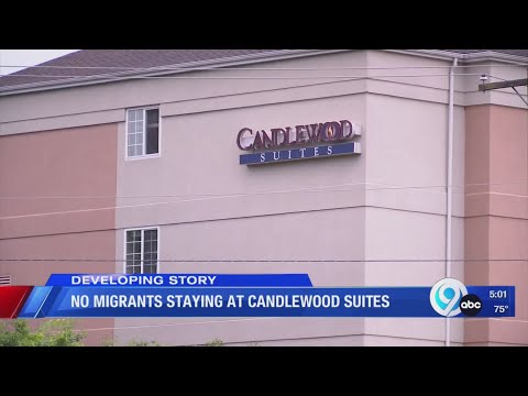 No migrants staying at Candlewood Suites
