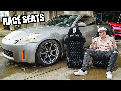 DRIFT 350Z GETS RACING SEATS!
