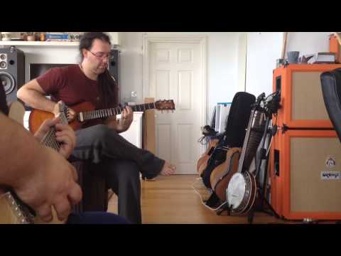 Dorje writing a new riff