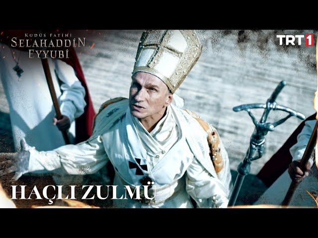 Haçlıların Müslümanlara Zulmü! - Kudüs Fatihi Selahaddin Eyyubi 1. Bölüm @trt1