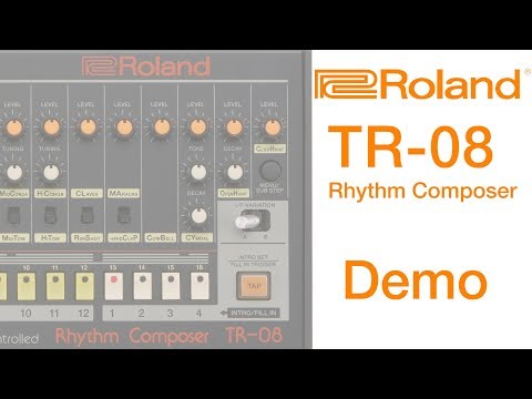 Roland TR-08 Demo No Talking - DV247