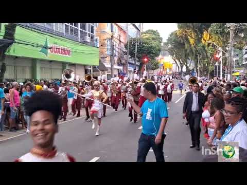 Bampoc de Candeias  no desfile 2 de julho em Salvador