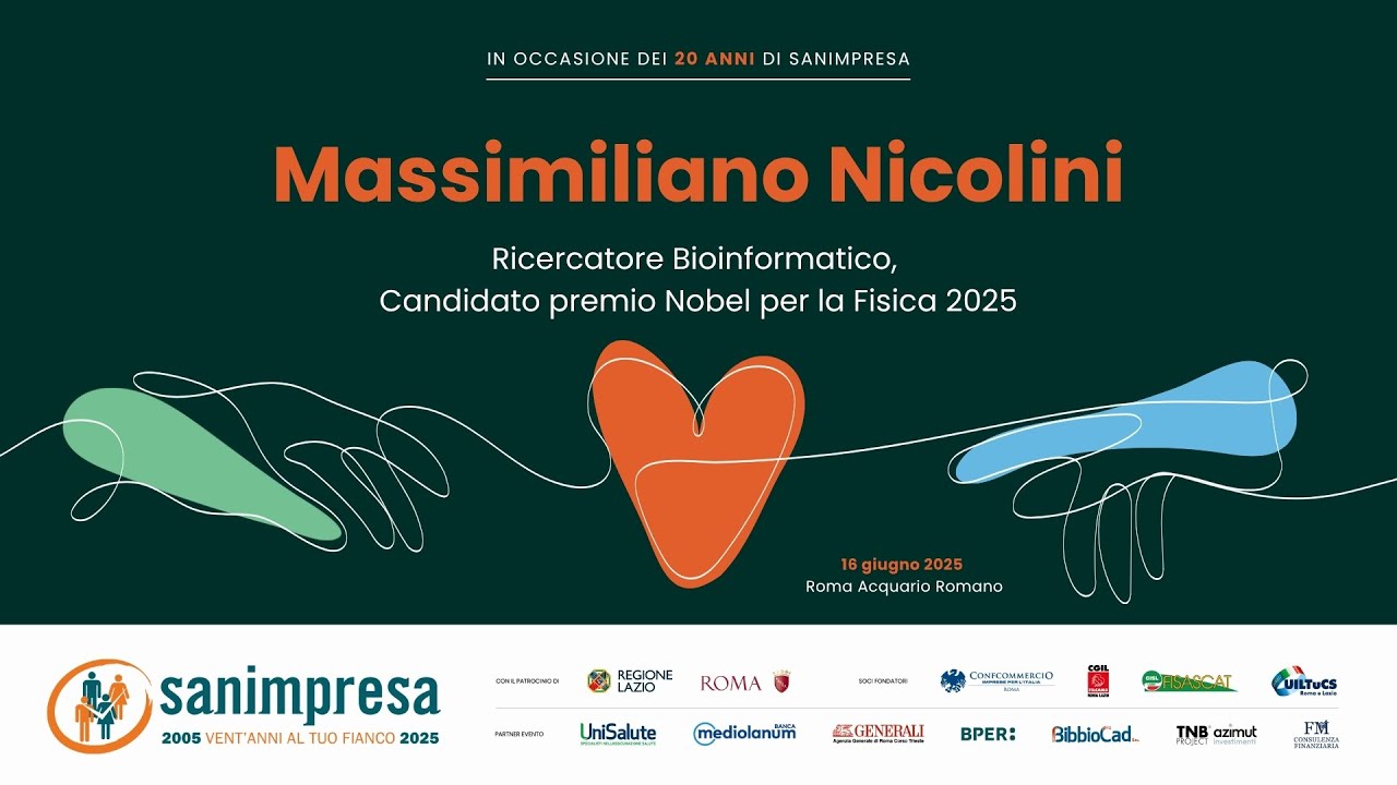 L’umano al centro dell’algoritmo | Massimiliano Nicolini al Ventennale Sanimpresa