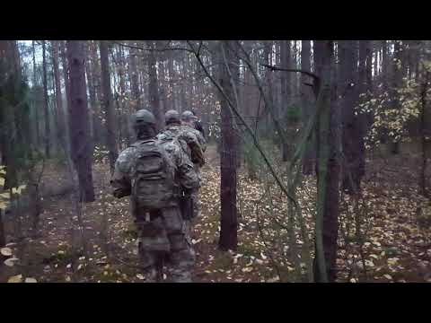 Trening z Zielonej Taktyki Bramka w Lesie