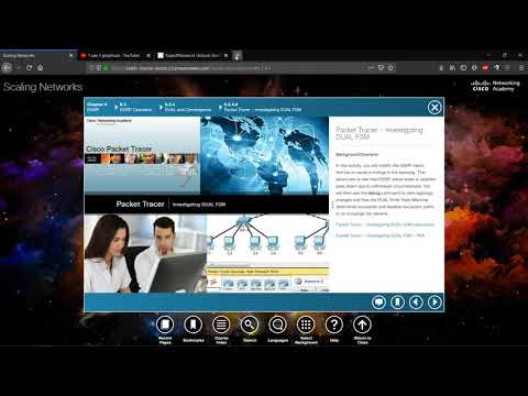 6 3 4 4 Packet Tracer   Investigating DUAL FSM