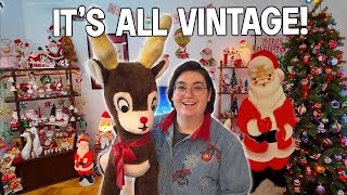 Vintage Christmas Home Decor Tour 2025!