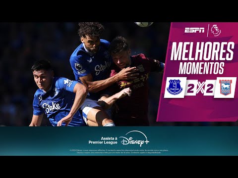 ALCARAZ dá assistência, Enciso anota pintura e EVERTON e IPSWICH TOWN empatam na Premier League