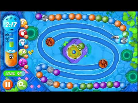 Marble Woka Woka Level 95 - NO BOOSTERS 🐢 | SKILLGAMING ✔️