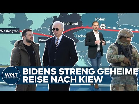 TOP SECRET! Joe Bidens streng geheime Reise nach Kiew - Spannender als jeder Agenden-Thriller