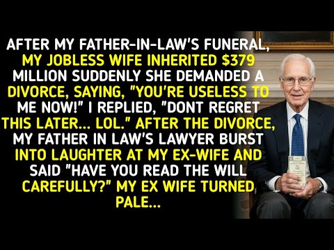 AFTER MY FATHER-IN-LAW'S FUNERAL, MY JOBLESS WIFE INHERITED $379 MILLION SUDDENLY SHE DEMANDED A ...