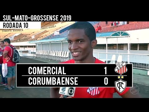 MELHORES MOMENTOS: COMERCIAL 1x0 CORUMBAENSE - CAMPEONATO SUL-MATO-GROSSENSE 2019 - 10/03/2019