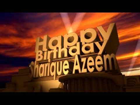 Happy Birthday Sharique Azeem