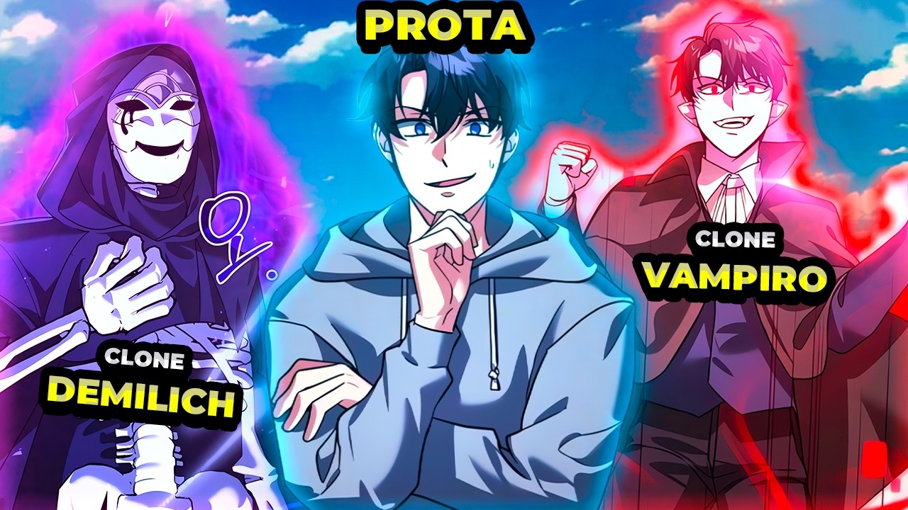 Fracote Ganha HABILIDADE de CLONE e EVOLUI 100X Mais Rápido em OUTRO MUNDO! - Manhwa Recap