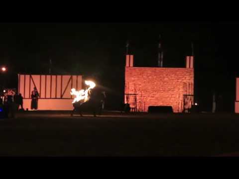 Hero Merkel & Spiritus Lupus Rittershow MPS Speyer 2016 Nachtshow Video 7