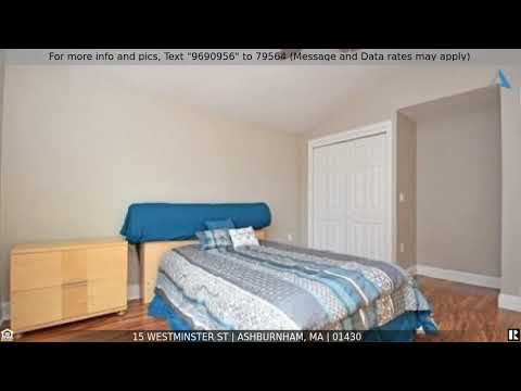 Priced at $249,900 - 15 Westminster St, Ashburnham, MA 01430