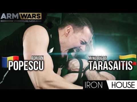 ADRIAN POPESCU Vs. MINDAUGAS TARASAITIS - ARM WARS ‘IRON HOUSE’- LEFT HAND- OFFICIAL FILM