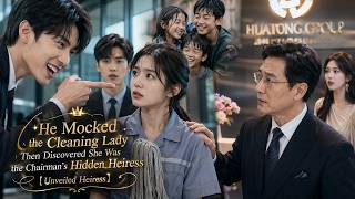 He Mocked the Cleaning Lady—Then Discovered She Was the Chairman's Hidden Heiress【Unveiled Heiress】