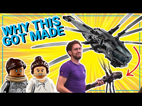 Why LEGO made 10327 Dune Atreides Royal Ornithopter