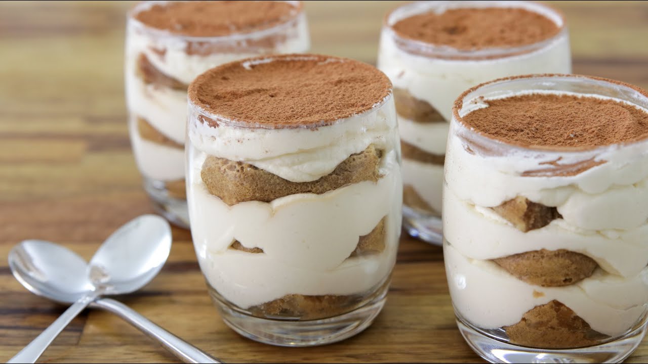 Tiramisu in a Cup | Eggless Tiramisu Recipe - The Cooking Foodie