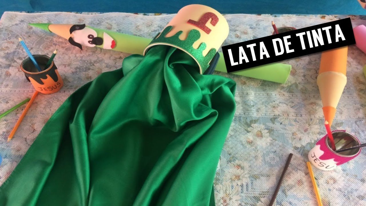 Lata Tinta - Deus esta pintando minha história