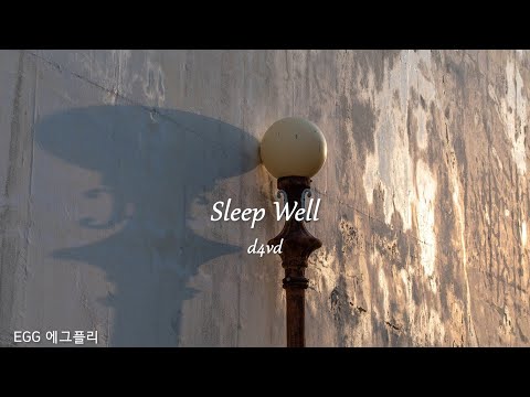 [Playlist]에그플리#639🪔내가 당신 곁에 있을게🎶Sleep Well - d4vd  (lyrics)