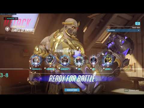 Overwatch Rank 1 Doomfist Pro Dannedd Showing His Gameplay Skills