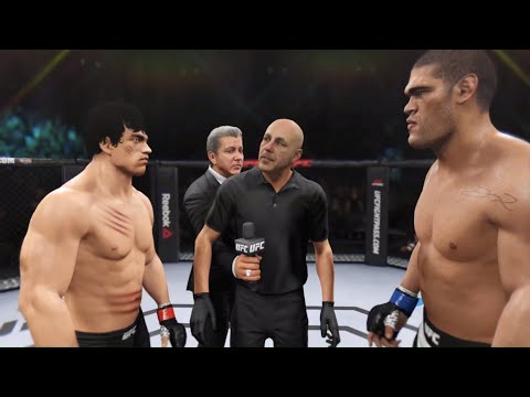 Bruce Lee vs. Bigfoot Silva (EA Sports UFC 2) 🐲 - Dragon Fights 🐉