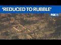 Pacific Palisades neighborhoods destroyed by California fires.mp4