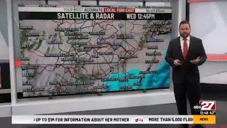 Dan's Wednesday Midday Forecast