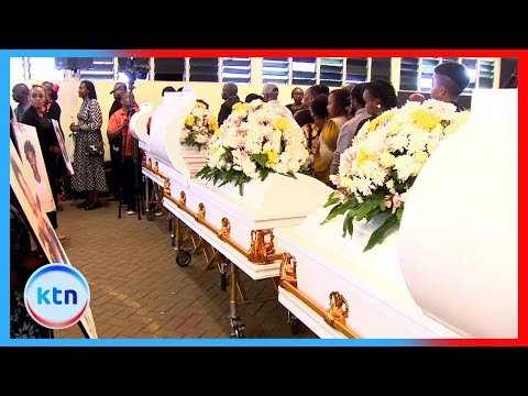 Memorial service in Nairobi honours 3 siblings who died in tragic road accident