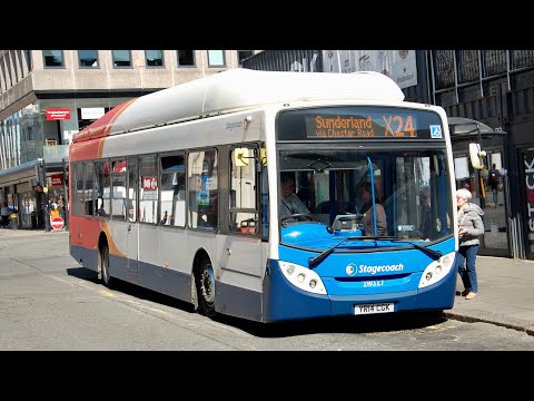 Journey along the A19: Stagecoach North East 28027 (YR14CGK) Scania K270UB/Enviro 300NG