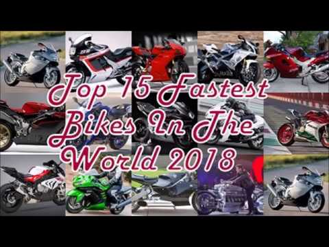 Top 15 Fastest Bikes In The World 2018
