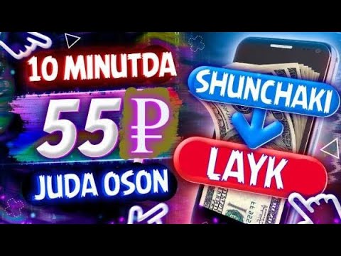 800 TR $50 AVTOMATIK TELEFONDA SOQQA TOPISH JUDA OSON | заработок в интернете и телефоне