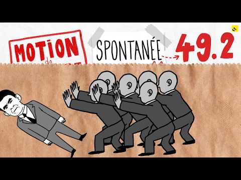 What is a motion of censure?