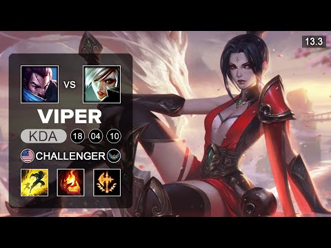 Viper Riven vs Yasuo Mid - NA Challenger - Patch 13..3 Season 13