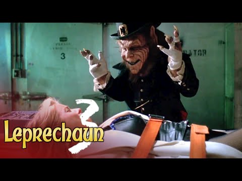 'Lubdan Takes Tammy Hostage in the Morgue' Scene | Leprechaun 3