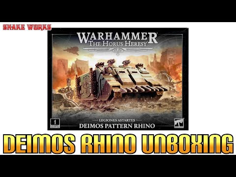 Horus Heresy Deimos Pattern Rhino Unboxing - Age Of Darkness - Space Marines - Games Workshop