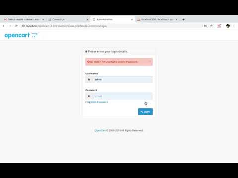 Reset OpenCart 2.x/3.x Admin Password Through SQL or phpMyAdmin | Nanhe Kumar